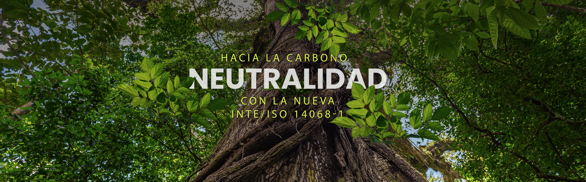Hacia la carbono neutralidad con la nueva INTE/ISO 14068-1